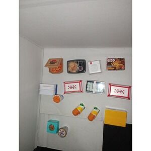 Zuru Mini Brands Foodie Fast Food Takeout Lot Of 14 Restaurant Item Miniatures